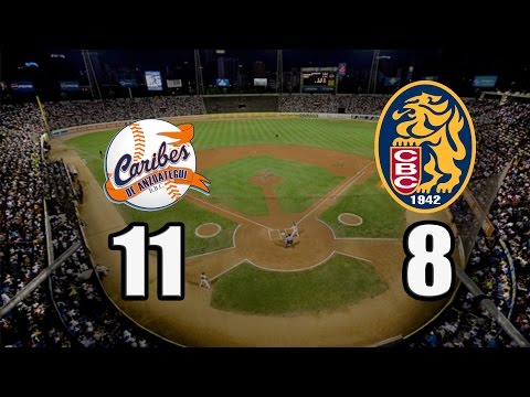 Resumen Caribes 11 Vs Leones 8 / 27 11 2015