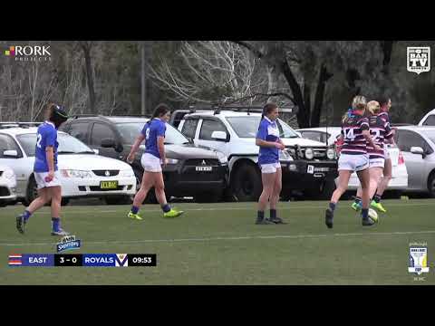 2019 John I Dent Womens Rugby - Prelim Final Highlights - Royals v Easts