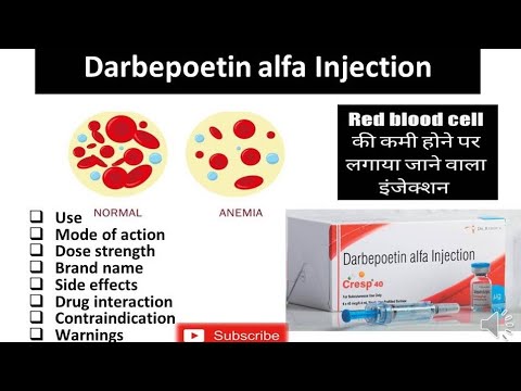 Cresp 200 Mg Injection Darbepoetin Alfa injection MFG By Dr Reddy