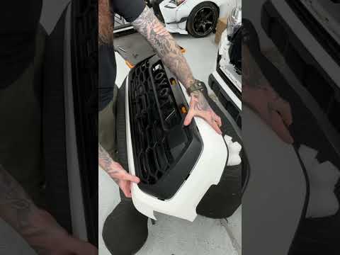 Yotaverse Tacoma Grille V2 install with #gearwrench #shorts #construction #tacoma #toyota