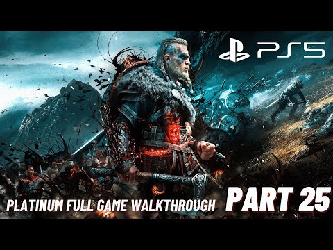 Assassin's Creed Valhalla 100% Platinum Full Game Walkthrough (PS5, 4K) No Commentary - Part 25