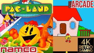 Pac-land Arcade (Namco 1984) 4k Longplay