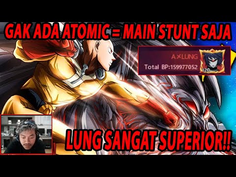 🔥ADU ATOMIC SAMURAI DENGAN LUNG [SEKUAT APAPUN KALAU DI STUNT MAH = N] - ONE PUNCH MAN:The Strongest