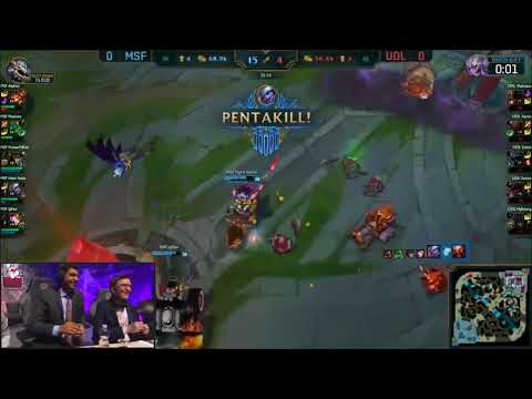 Hans Sama Pentakill on Tristana vs UOL