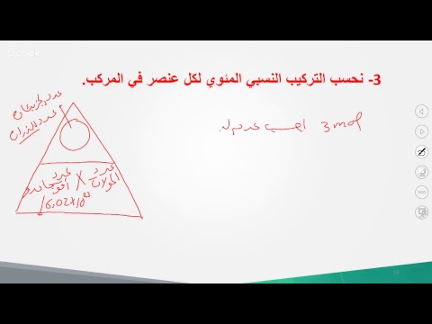 كيمياء1  - ثانوي مقررات - مراجعة الفصل الخامس-المعلم:  مبارك الهمامي / نجران