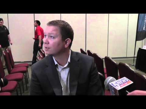 Fairmont State Coach Jerrod Calhoun at MEC Media Day