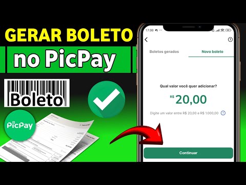 Vídeo: Gerar boleto PicPay: como funciona e dúvidas