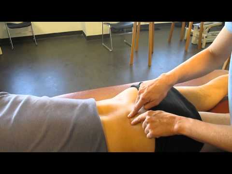 Sacroiliac Joint, Posterior Landmarks Palpation