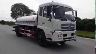 Xe phun nước rửa đường 9 khối Dongfeng năm 2021