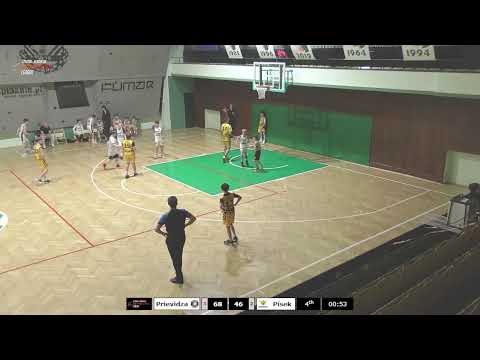 CEYBL U13, 10. 1. 2026, MBA Prievidza - Sršni Photomate Písek