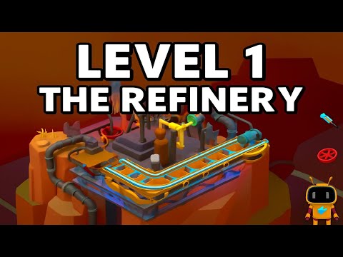 LEVEL 1 - THE REFINERY | Tiny Robots: Portal Escape | Walkthrough, Gameplay, No Commentary, Android