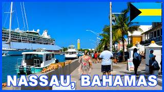 Nassau, Bahamas Walking Tour | Cruise Port To Downtown City Centre