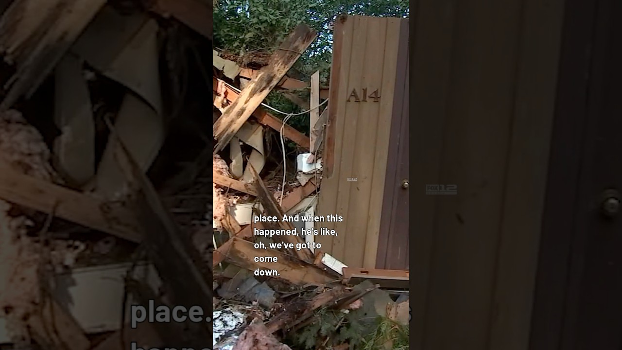 A significant amount of damage is still left behind from the recent wind and flooding two weeks ago.