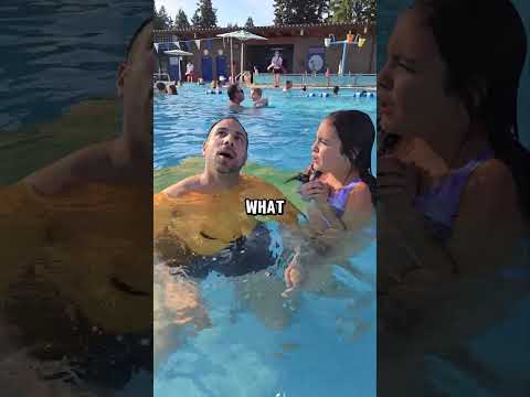 Eww, Pee in the pool to stay warm