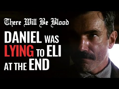 Daniel was lying to Eli at the end of There Will Be Blood