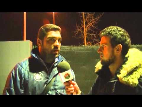 Entrevista Catena y Michel 1/16 Copa RFEF Ida CD Valle de Egüés 1-4 CD Móstoles URJC