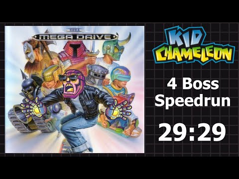Kid Chameleon 4 Boss Speedrun - 29:29