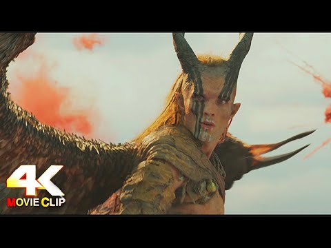 Maleficent: Mistress of Evil (2019) - Battle scene [4K 60fps]