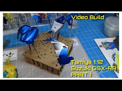 Tamiya 1:12 Suzuki GSX-RR Part 1 - Bodywork and Paint
