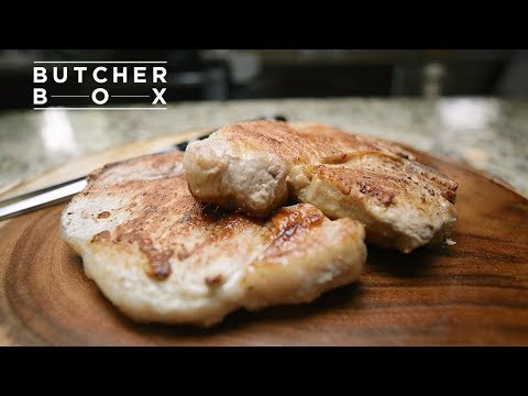 How to Sear Heritage Breed Pork (ButcherBox Boneless Pork Chop | Sear)