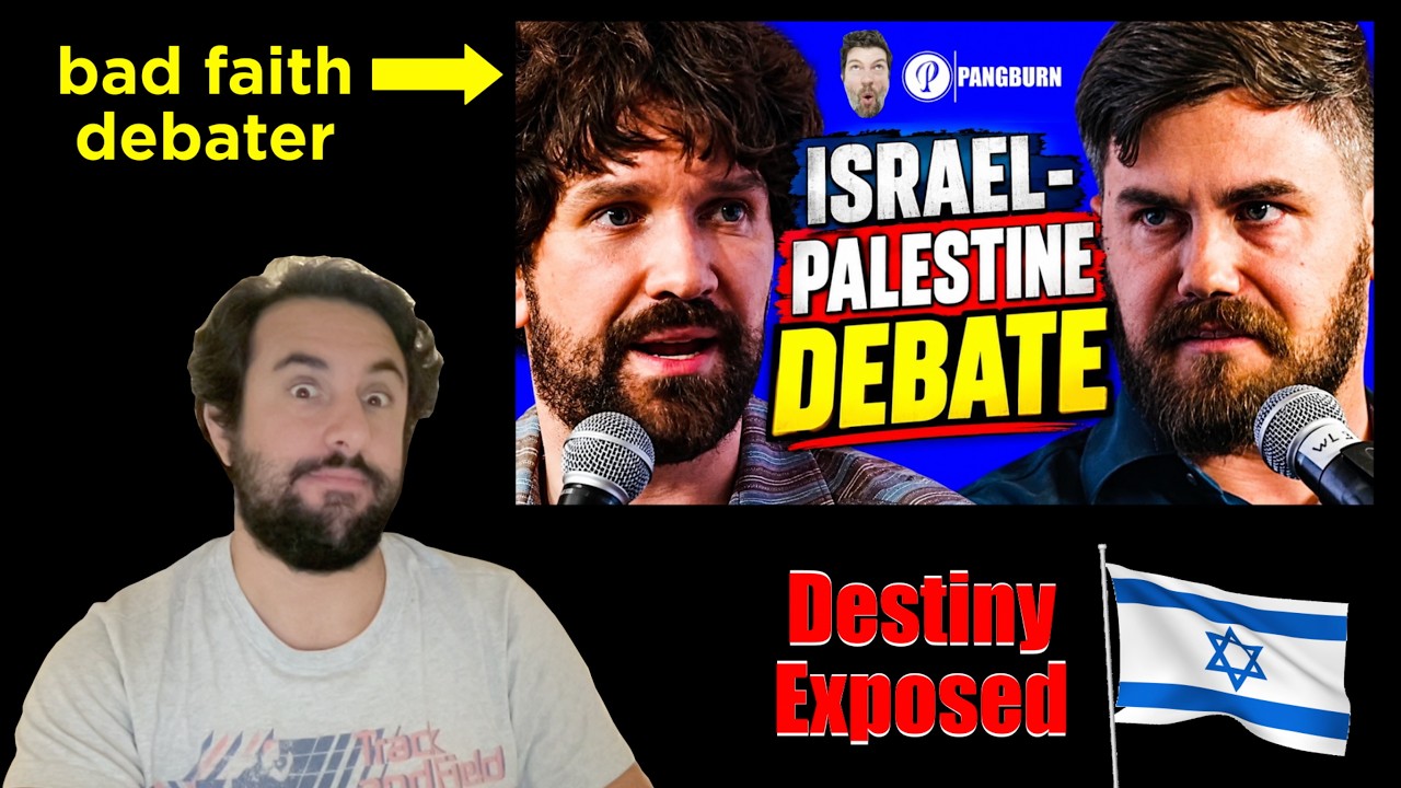 This is What Bad Faith Debate Looks Like (Destiny Israel Fact Check)