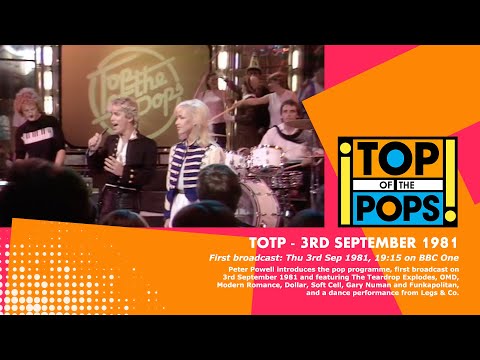 Top of the Pops - 3rd September 1981