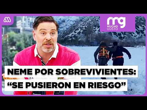 Neme cuestionó conducta de sobrevivientes del Cajón del Maipo: 