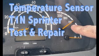 Coolant Temperature Sensor Test & Replace