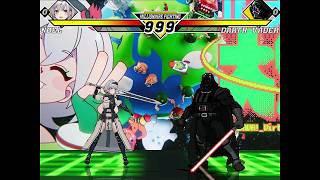 【MUGEN】白銀ノエル VS ダース・ベイダー