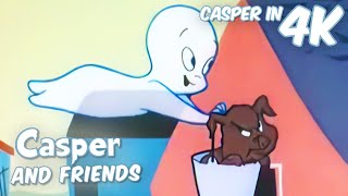 Casper Teaches Squealy To Be Clean 🧼 | Casper and Friends in 4K | 1 Hour Compilation | Cartoon