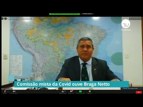 Ministro Braga Netto esclarece dúvidas em comissão mista da Covid - 22/05/20