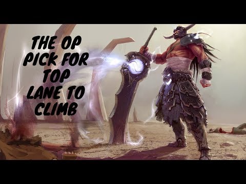 tryndamere the op top lane solo carry pick - league of legends