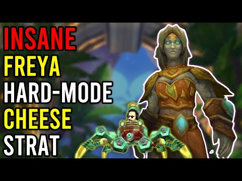 Hard Mode Freya Cheese Strategy! (1 Minute Boss Fight)