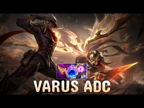 TRYING NEW META AP VARUS!! Teddy Teddy plays Varus ADC vs Ashe | Season 15