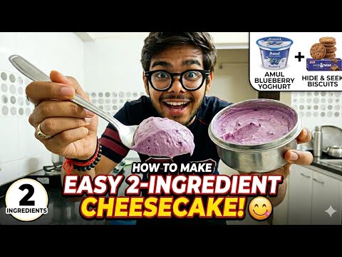 Easy 2 ingredients japanese cheesecake recipe 😋🤤