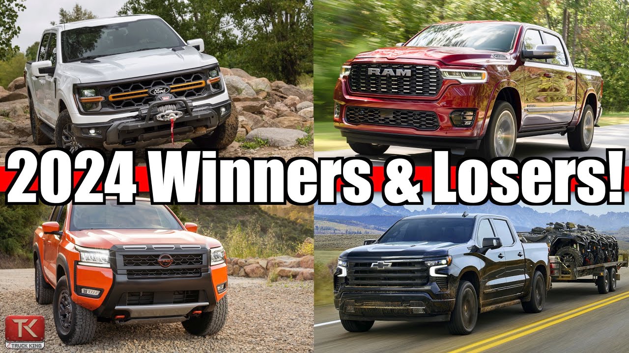 2024 Pickup Truck Sales - Who Gained? Who Lost? Get ALL the Details Here for the USA & Canada
