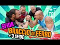 SFIDA BRACCIO di FERRO bodybuilding! + altre 3 sfide TEAM vs TEAM