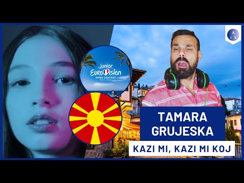 NORTH MACEDONIA 🇲🇰 JUNIOR EUROVISION 2023 | Tamara Grujeska - "Kazi Mi, Kazi Mi Koj" | REACTION