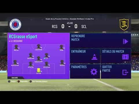 [#EFC - Battle GOLD - J1] RCGrasse eSport - SC Lyon