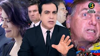 Bolsonaro furioso, Michelle chora, Tarcísio se surpreende, Venezuela acabada, Auxílio Gás e mais