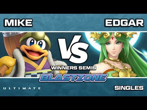 PSG Blastzone: Mike (King Dedede/Ice Climbers) vs Edgar (Palutena) - Winners Semis