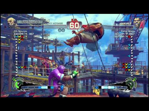 OS Nouryu (Gouken) VS RaGe Monx (Balrog)  - SSF4 AE 2012 720HD