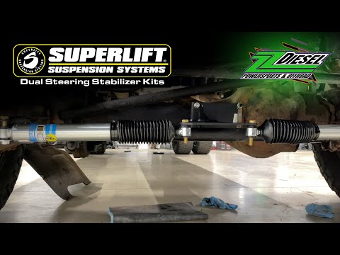 Superlift Dual Steering Stabilizer Kits