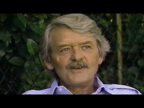 Hal Holbrook interview with wife Dixie Carter at home 1984