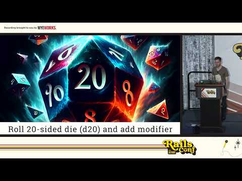 RailsConf 2024 - Dungeons & Dragons & Rails by Joël Quenneville
