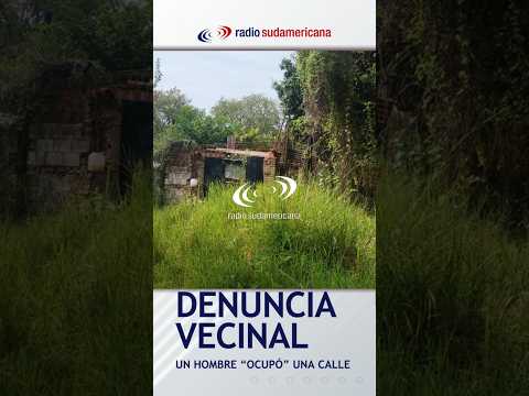 📌 #Corrientes | Denuncian que vecino ocupó la traza de una calle en San Roque Oeste