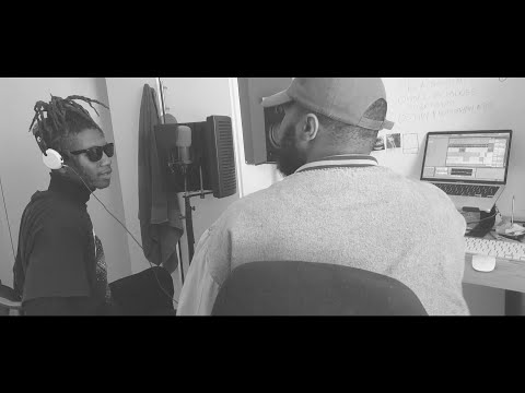 Kimosabe & ThatoFeels in the Studio Making New Music