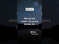 When You Hurt Someone, You Say Sorry 100 Times, but… #shorts