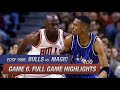 Chicago Bulls Vs Orlando Magic Game 6 Full Highlights NBA ECSF 1995 Jordan 24 Pts Shaq 27 Pts