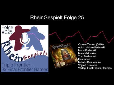 RheinGespielt Episode 25 - Der Brettspiel Podcast - Triple Frontier - 3 x Final Frontier Games